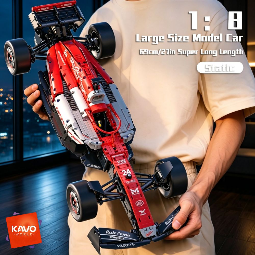 Home Improvement Man - KAVOWORLD Formula Red And White Super