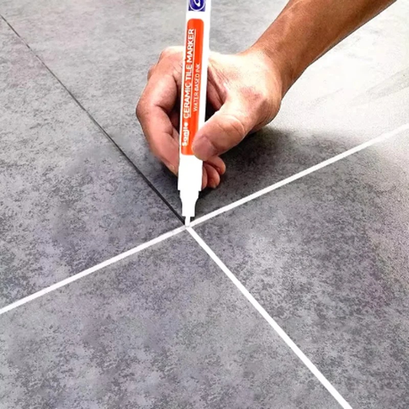 Tile Grout Repair - 1/2 Buah Pena Spidol Tahan Air