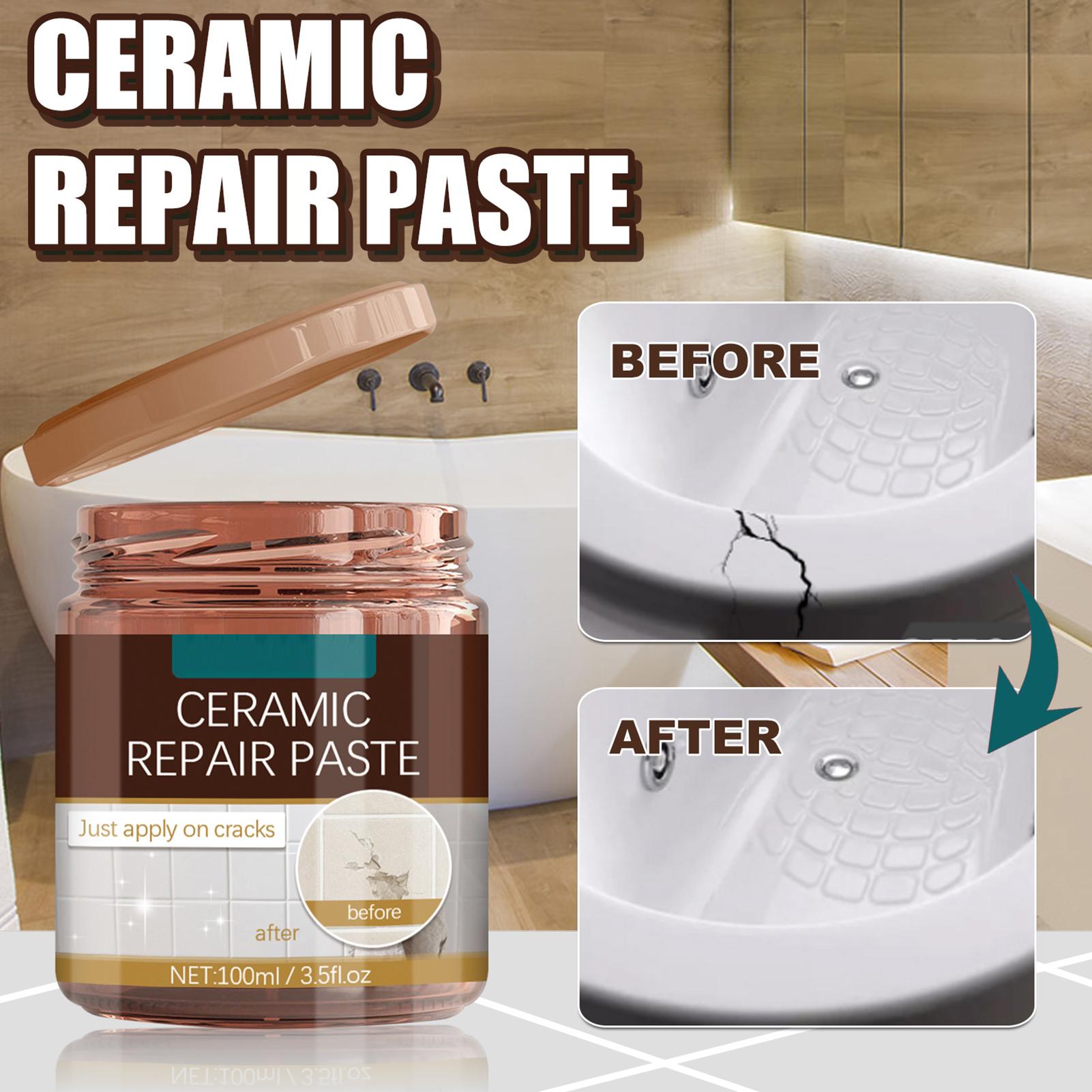 Tile Grout Repair - Kit Pasta Perbaikan Retak Bak Mandi,