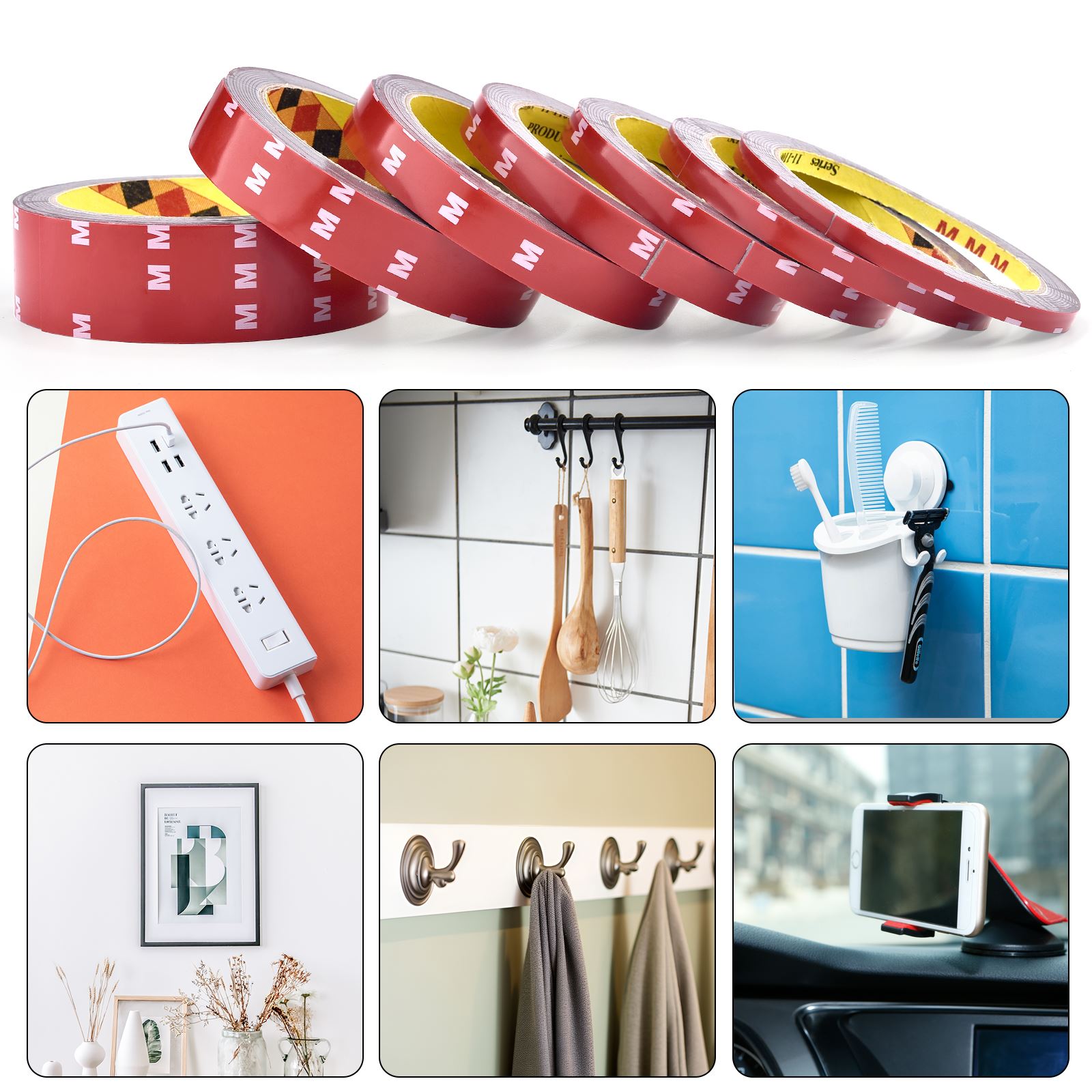 6-30mm pita perekat, 3 meter S - Home Improvement Items ulasan dan harga