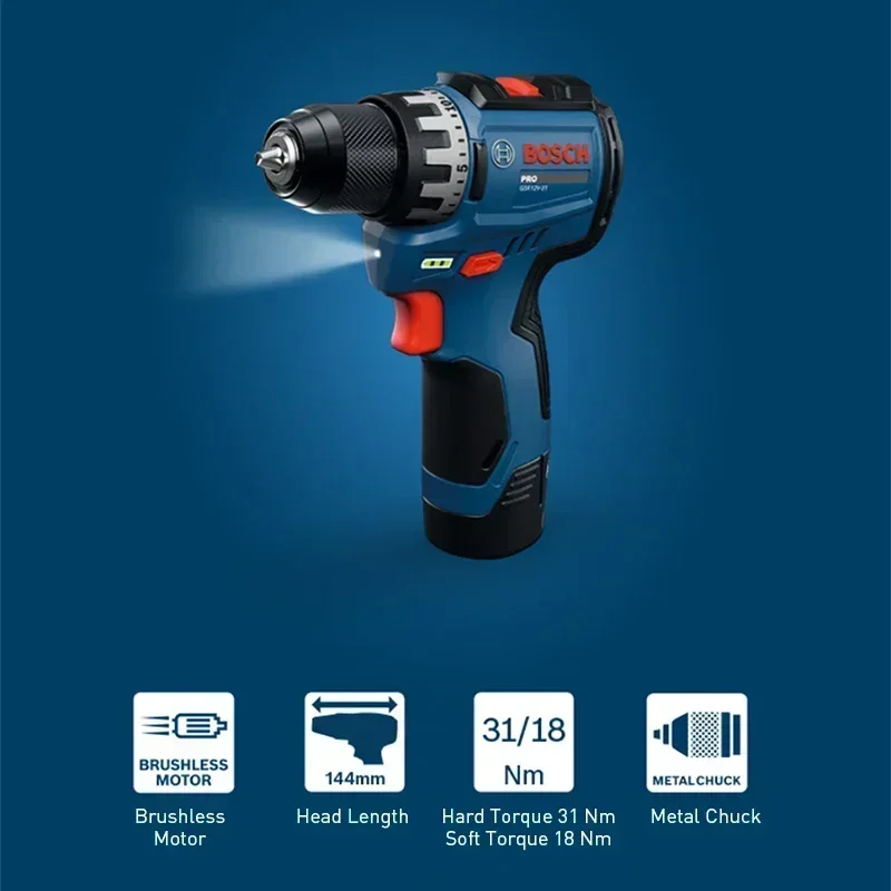 BOSCH GSR12V-31 Bor Listrik Ta - Power Drill Cordless ulasan dan harga