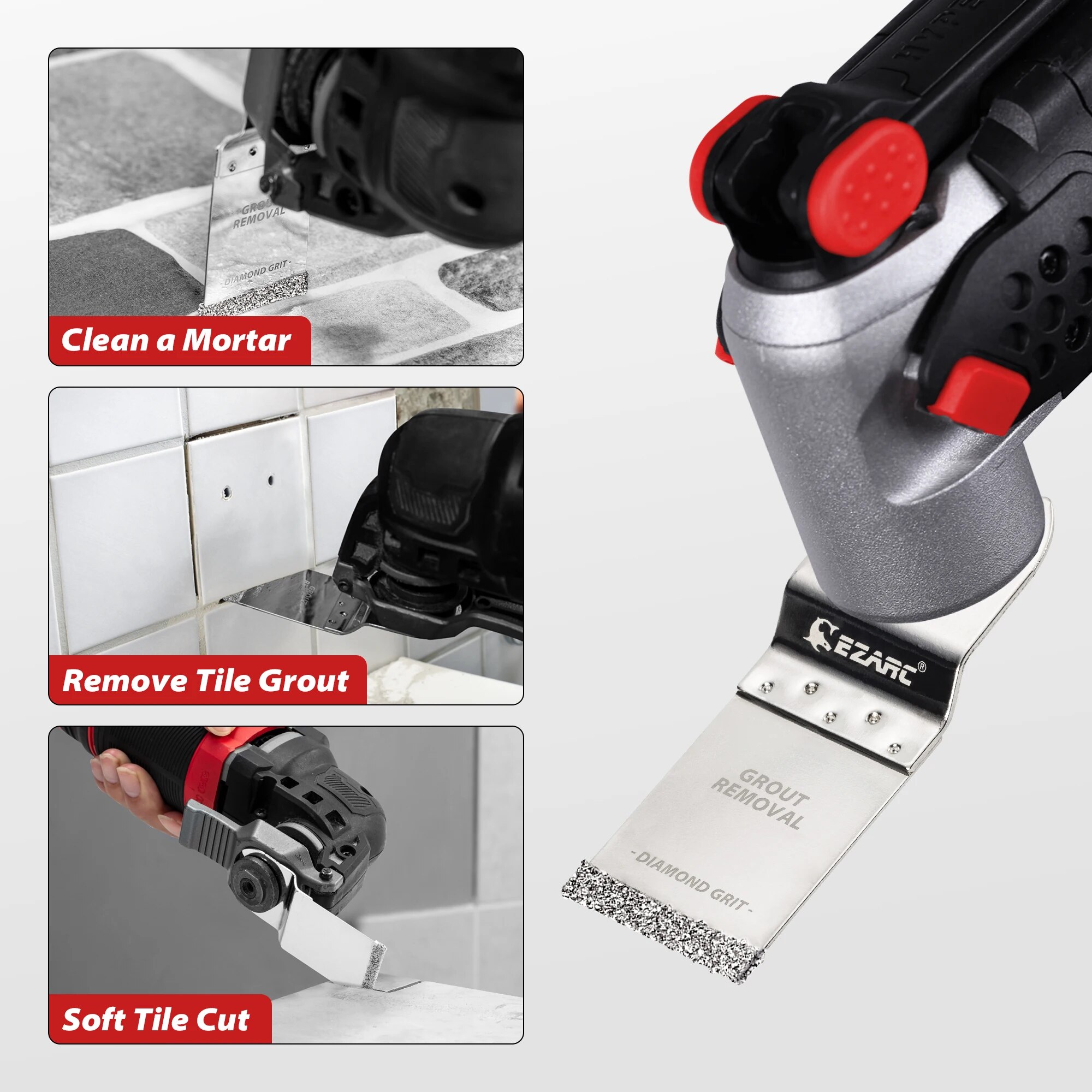 EZARC 3 Buah Pisau Gergaji Mul - Grout Saw Removal ulasan dan harga