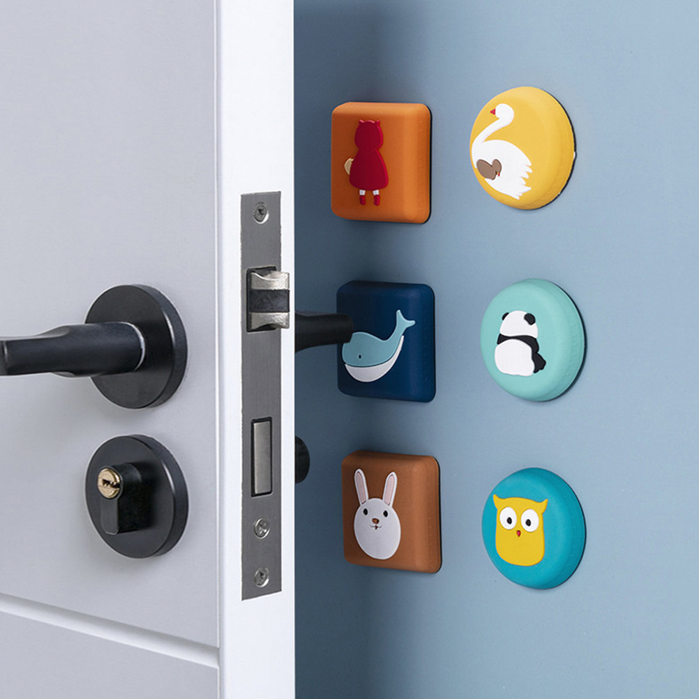 12 Buah Bantalan Pintu Silikon - Door Stopper Rubber ulasan dan harga