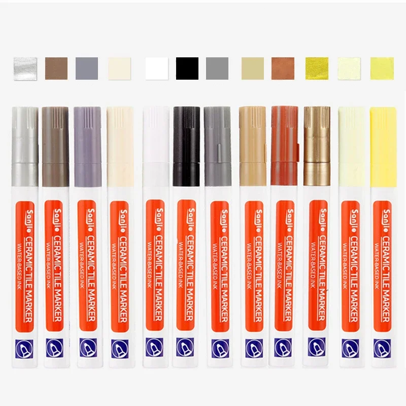 12 warna pena Grout spidol ubi - Tile Grout Repair ulasan dan harga