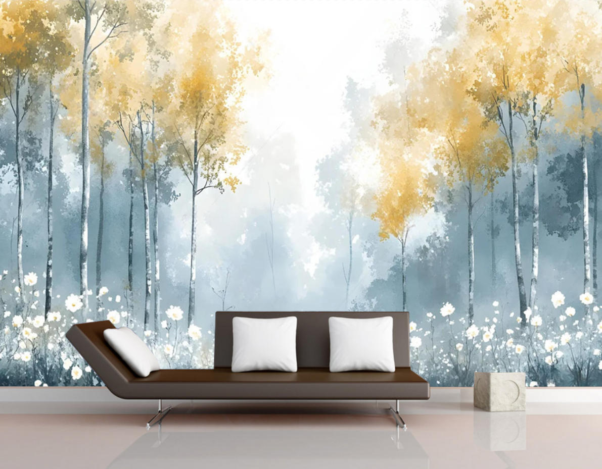 Wallpaper Hutan Hijau Kustom u - Home Improvement Materials ulasan dan harga