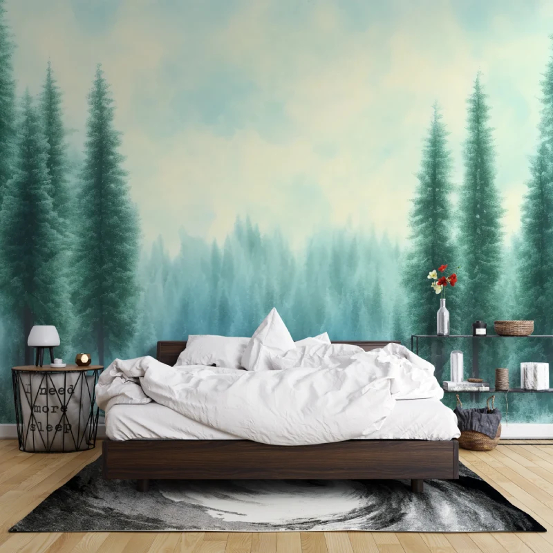 Wallpaper Hutan Hijau Kustom u - Home Improvement Materials ulasan dan harga