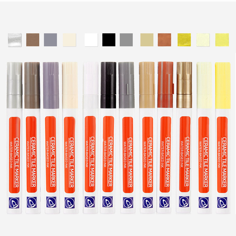 12 warna pena Grout spidol ubi - Tile Grout Repair ulasan dan harga