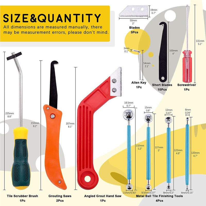Grout alat penghilang 22 buah  - Grout Saw Removal ulasan dan harga