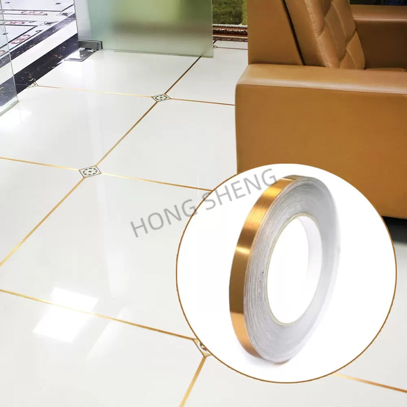 50M Emas Hitam Perekat Stiker  - Home Improvement Materials ulasan dan harga