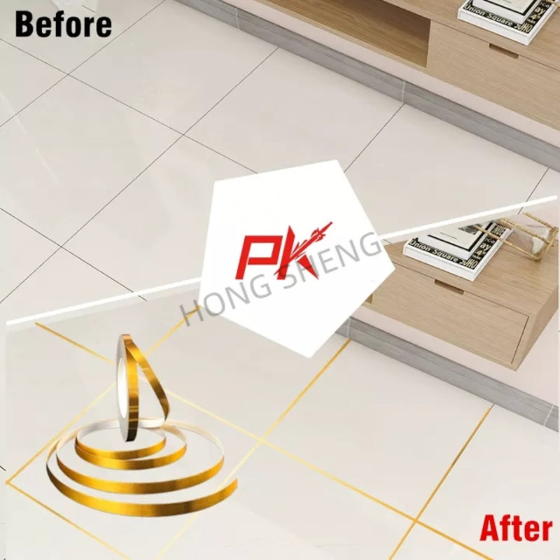 50M Emas Hitam Perekat Stiker  - Home Improvement Materials ulasan dan harga