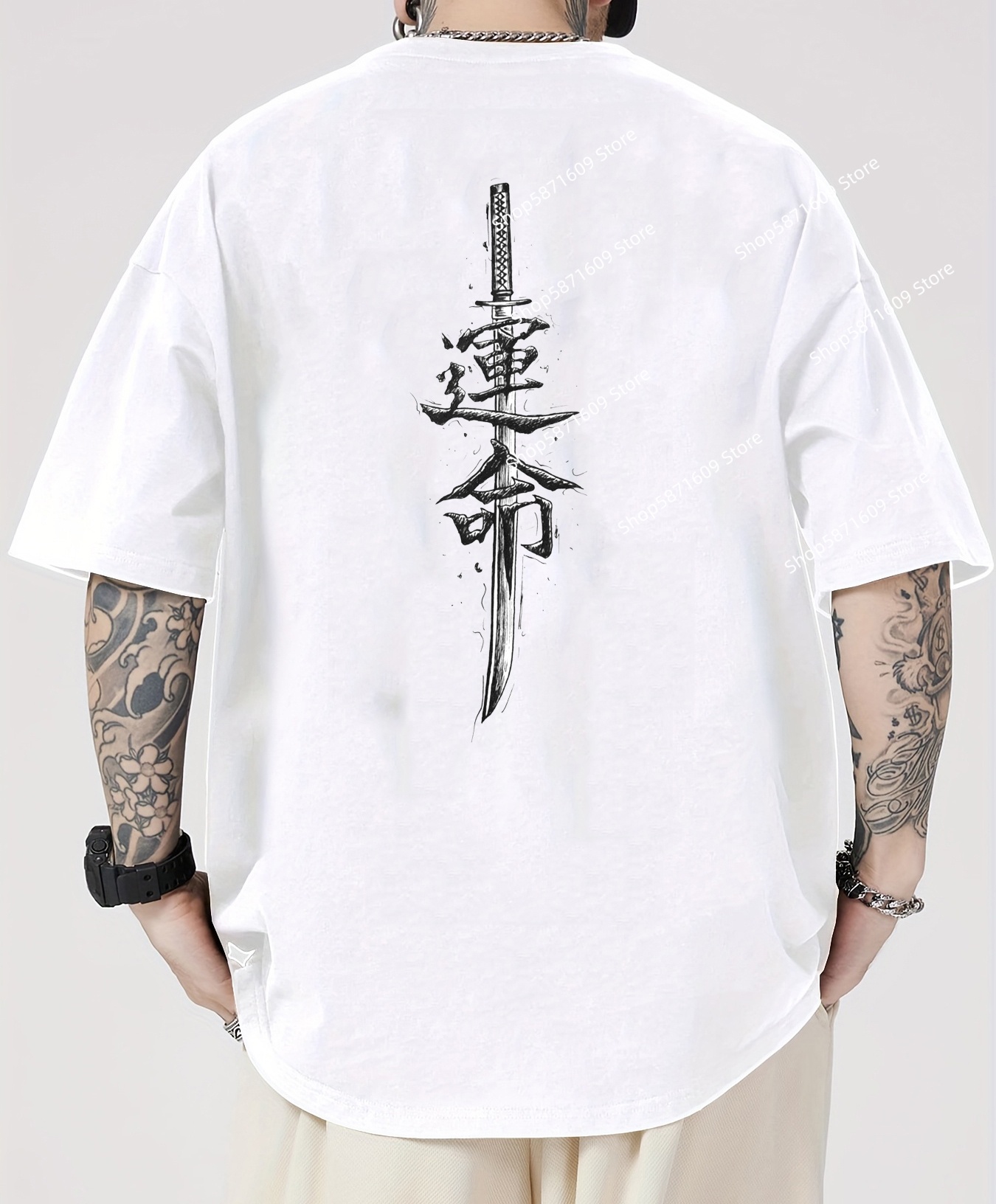 Kaos pria lengan pendek dengan - Home Improvement Man ulasan dan harga