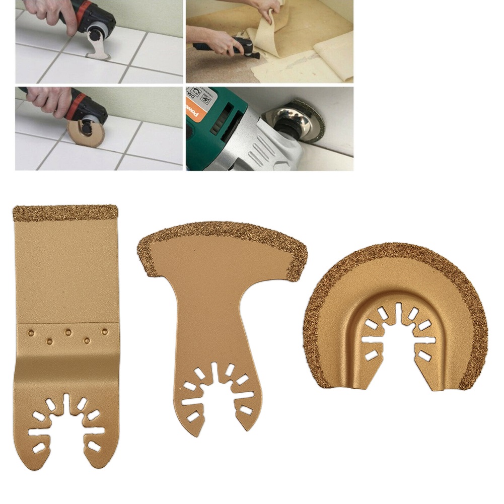 3 Buah Set Gergaji Renovator A - Grout Saw Removal ulasan dan harga